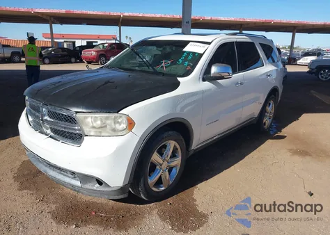 2013 Dodge Durango Citadel из США, поврежденный, VIN 1C4SDHET0DC690982